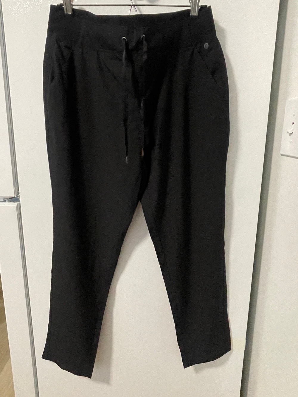 Apana Black Drawstring Active Pants